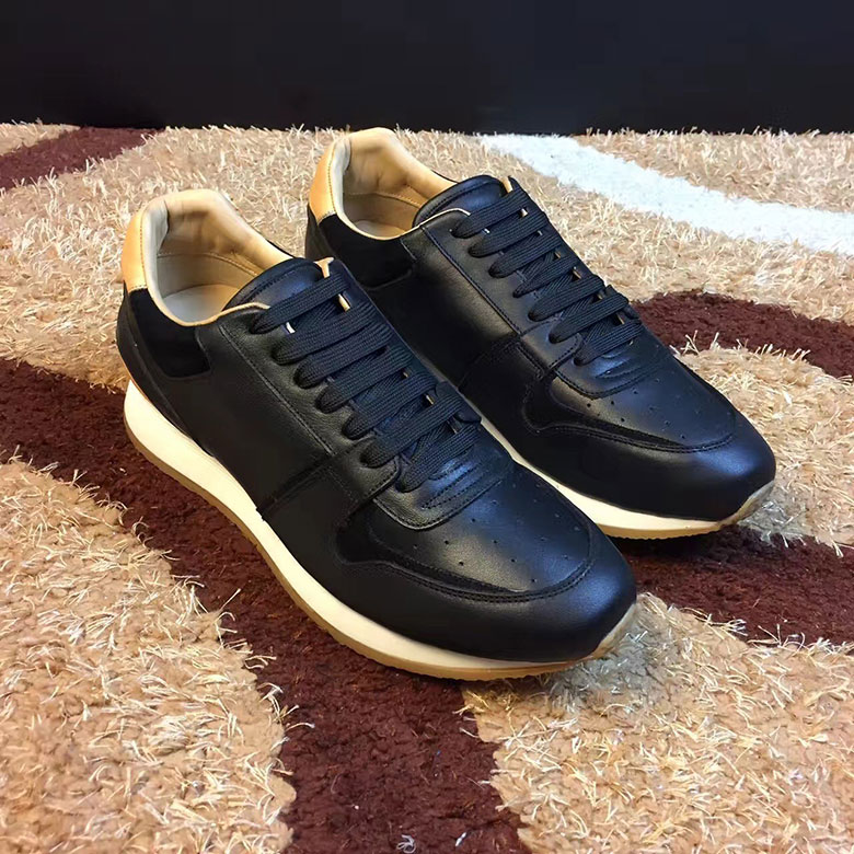 Louis Vuitton Black Abbesses Sneaker Calf Leather