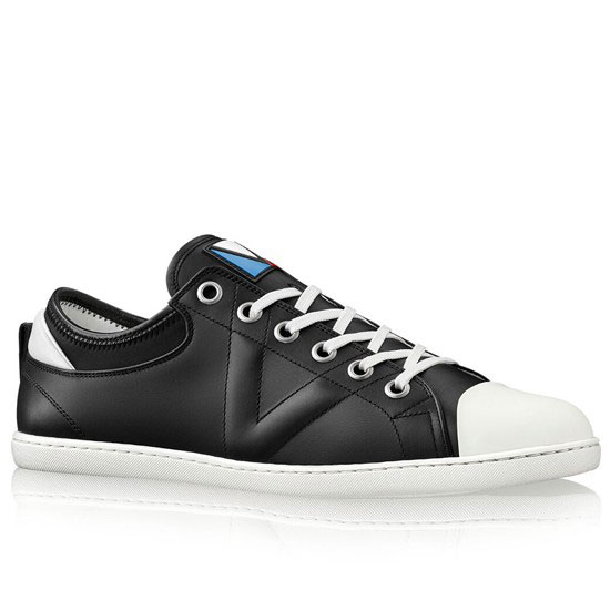 Louis Vuitton Black Baseball Sneaker