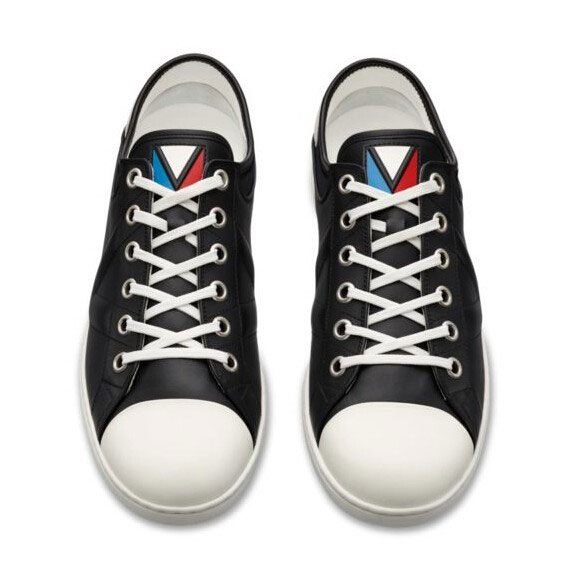 Louis Vuitton Black Baseball Sneaker