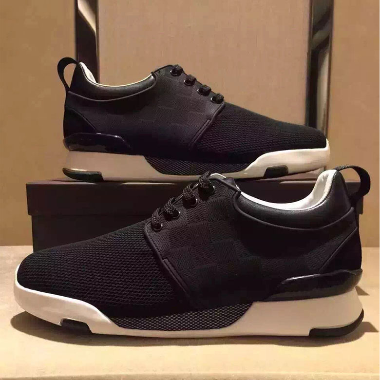 Louis Vuitton Black Fastlane Sneaker