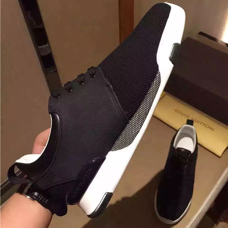 Louis Vuitton Black Fastlane Sneaker