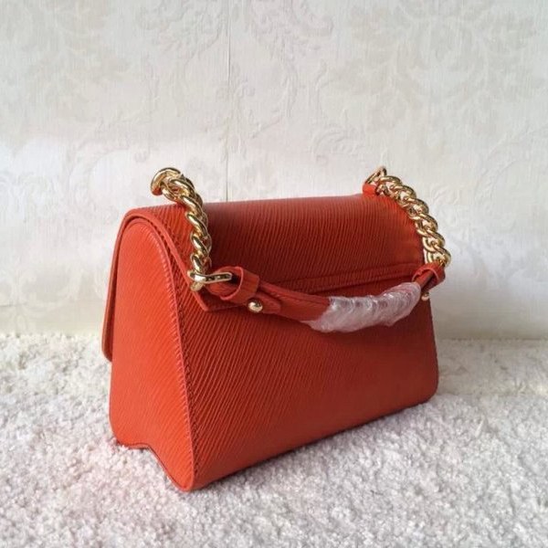 Louis Vuitton EPI Leather Chain Louise Shoulder Bag M48618 Red