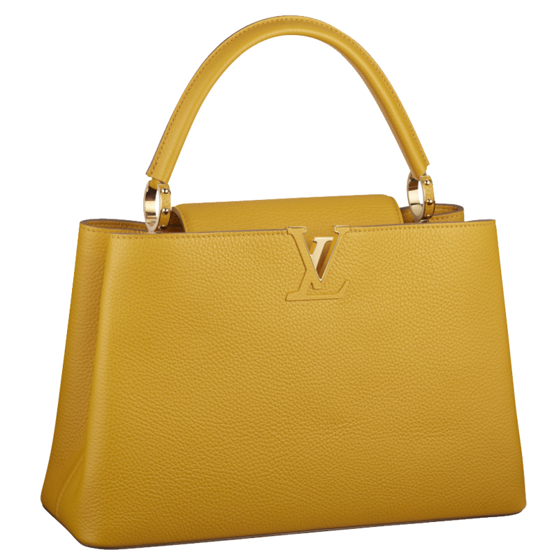 Louis Vuitton Elegant Capucines Bag MM M94413