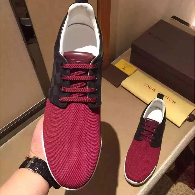 Louis Vuitton Fuchsia Fastlane Sneaker