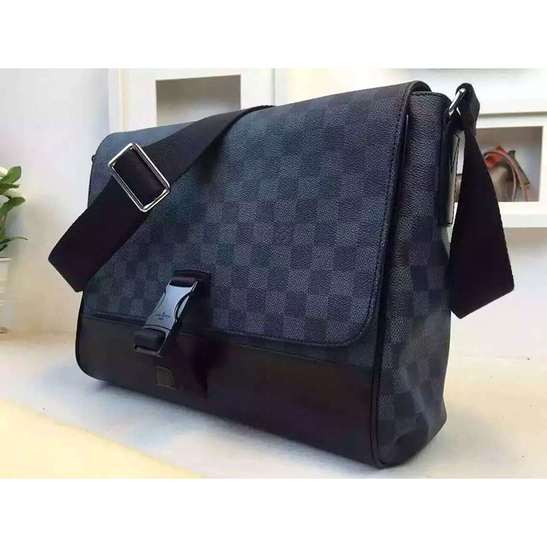 Louis Vuitton Messenger MM Bag Damier Graphite N41458