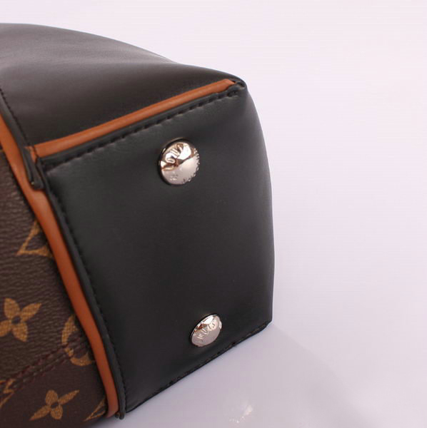 Louis Vuitton Monogram Canvas & Leather W PM M40941 Black