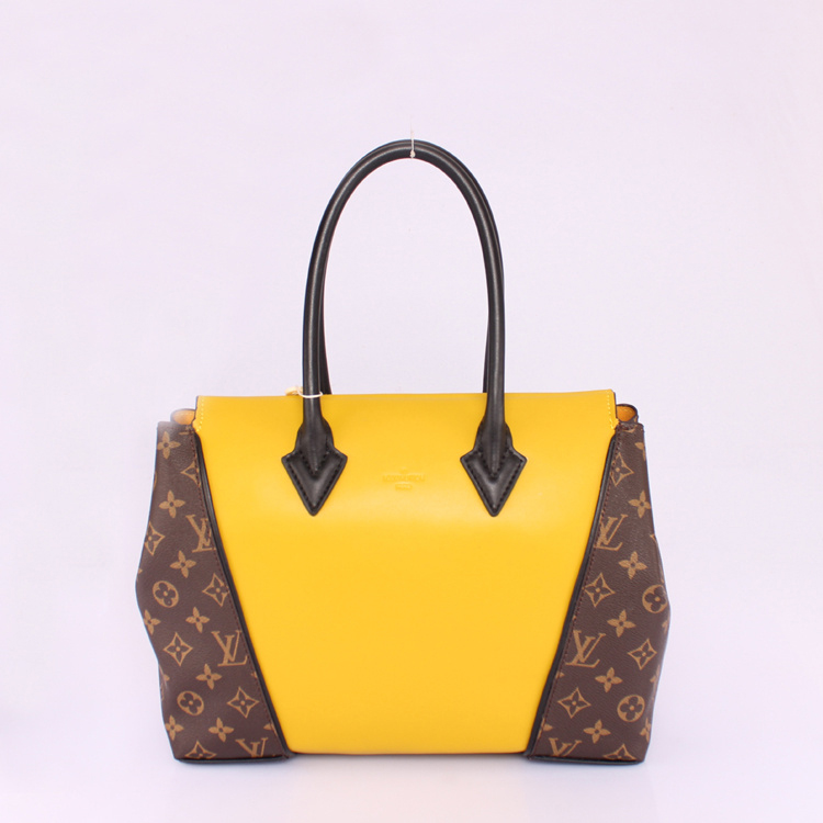 Louis Vuitton Monogram Canvas & Leather W PM M40941 Lemon