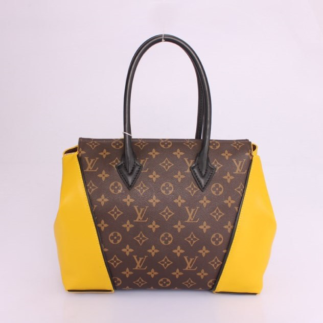 Louis Vuitton Monogram Canvas & Leather W PM M40941 Lemon