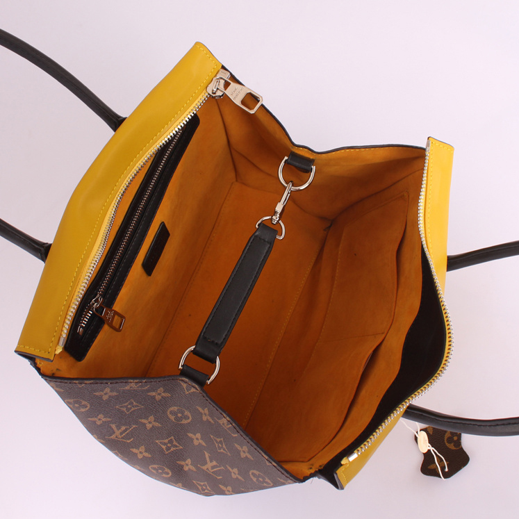 Louis Vuitton Monogram Canvas & Leather W PM M40941 Lemon