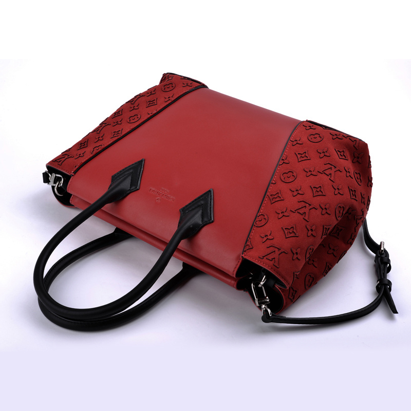 Louis Vuitton Monogram Canvas & Leather W PM M40941 Red