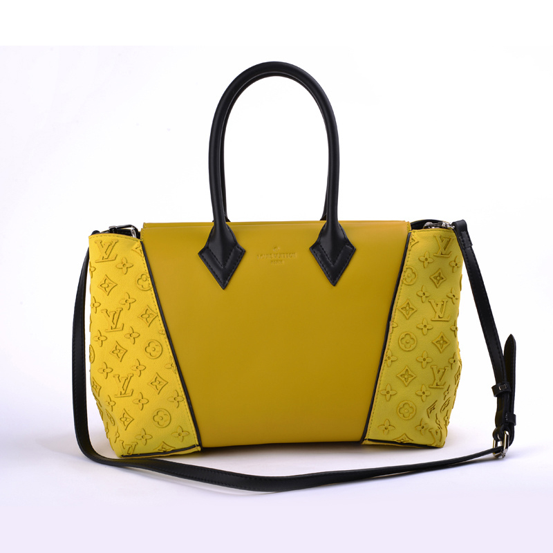 Louis Vuitton Monogram Canvas & Leather W PM M40941 Yellow