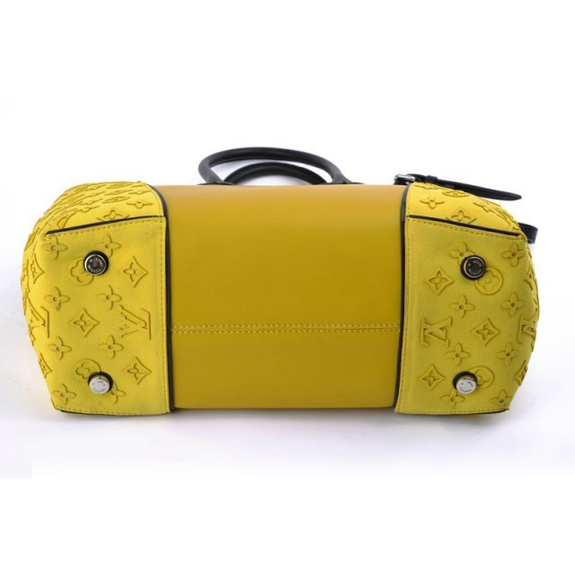 Louis Vuitton Monogram Canvas & Leather W PM M40941 Yellow