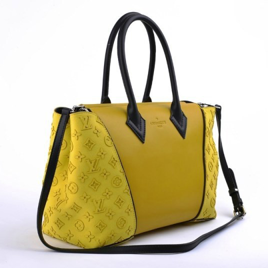 Louis Vuitton Monogram Canvas & Leather W PM M40941 Yellow