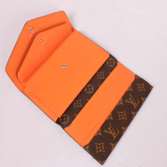 Louis Vuitton Monogram Canvas EPI Marie Lou Long Wallet Piment M60499 Orange