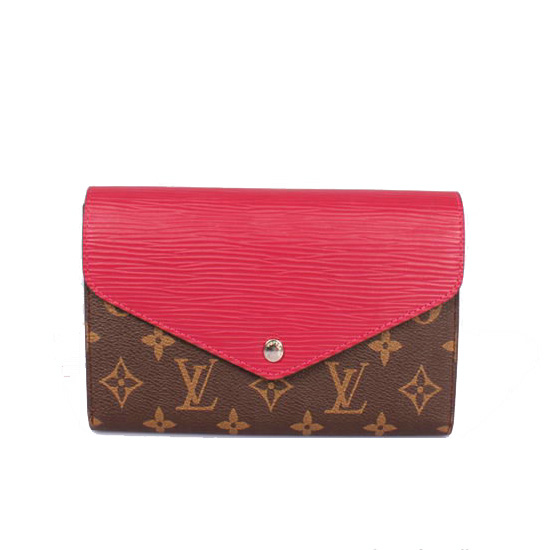 Louis Vuitton Monogram Canvas EPI Marie Lou Long Wallet Piment M60499 Rosy