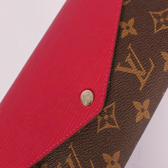 Louis Vuitton Monogram Canvas EPI Marie Lou Long Wallet Piment M60499 Rosy