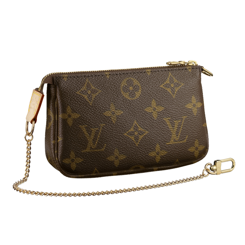 Louis Vuitton Monogram Canvas Mini Pochette Accessoires M58009