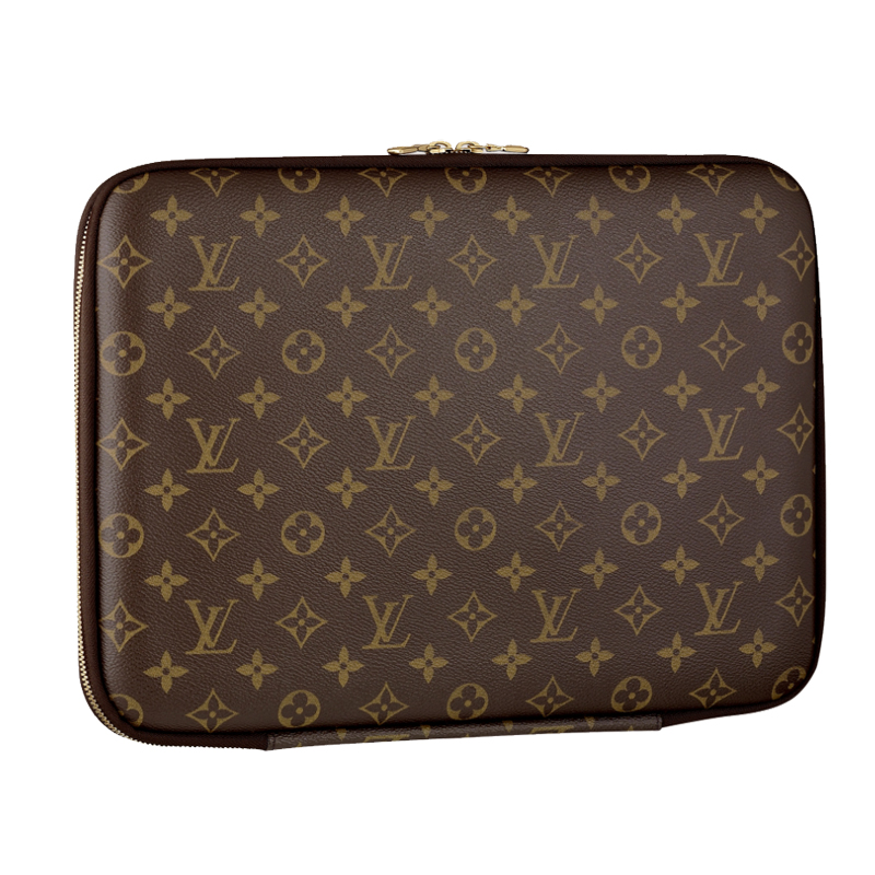 Louis Vuitton Monogram Canvas laptop Sleeve 13 M56396