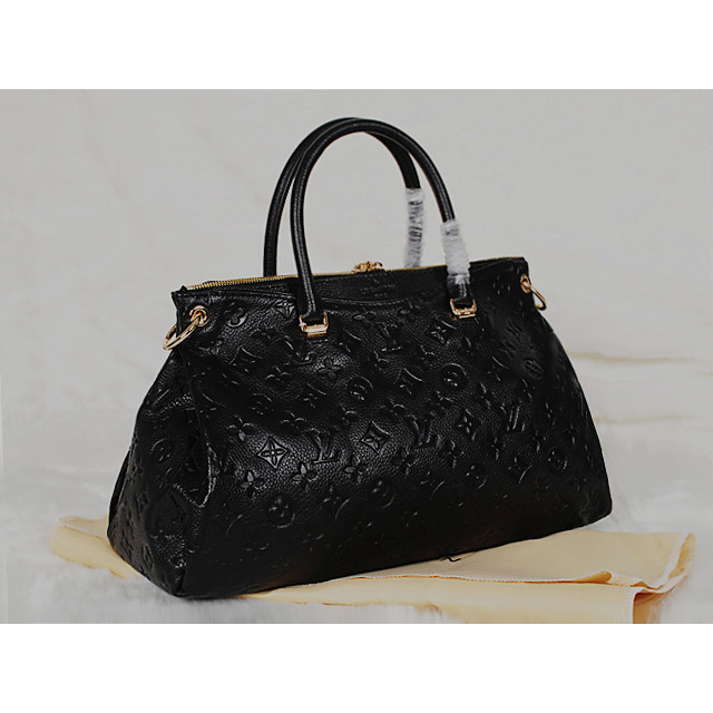 Louis Vuitton Monogram Empreinte Pallas M46908 Black