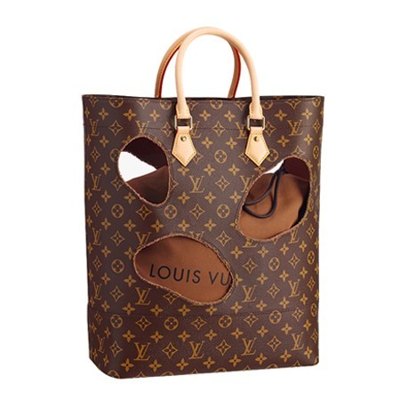 Louis Vuitton Monogram canvas BAG WITH HOLES REI KAWAKUBO M40279