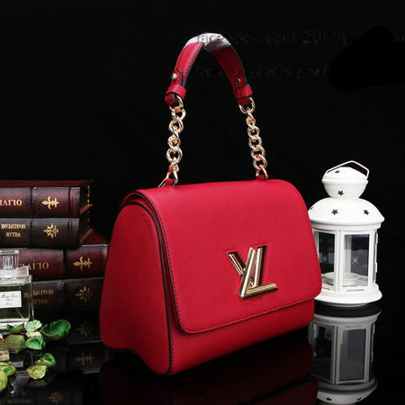 Louis Vuitton Original Leather Twist Bag M48618 Red