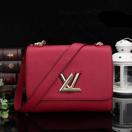 Louis Vuitton Original Leather Twist Bag M48618 Red