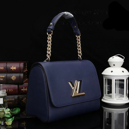 Louis Vuitton Original Leather Twist Bag M48618 Royal