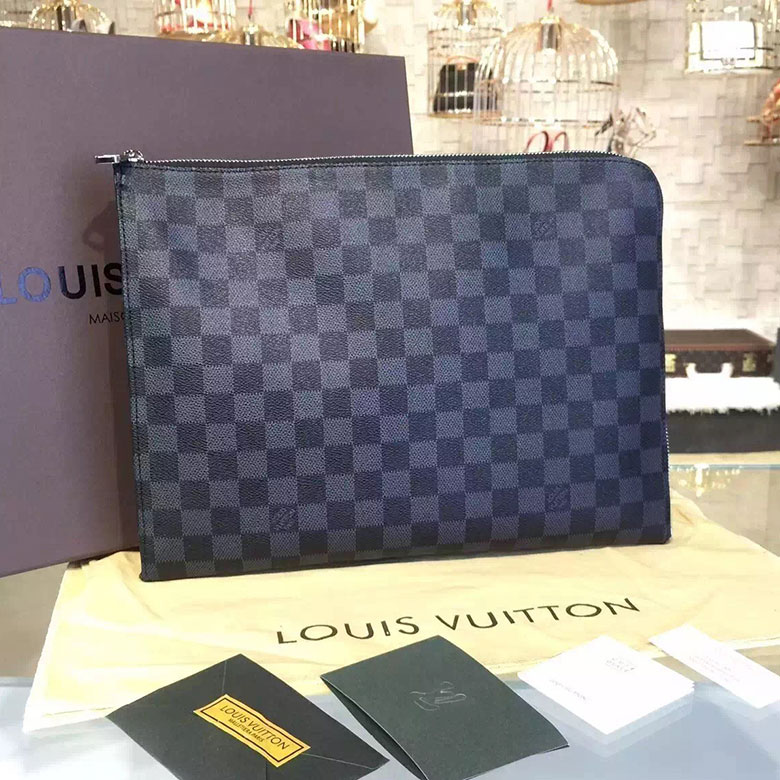 Louis Vuitton Pochette Jour GM Damier Graphite N41501