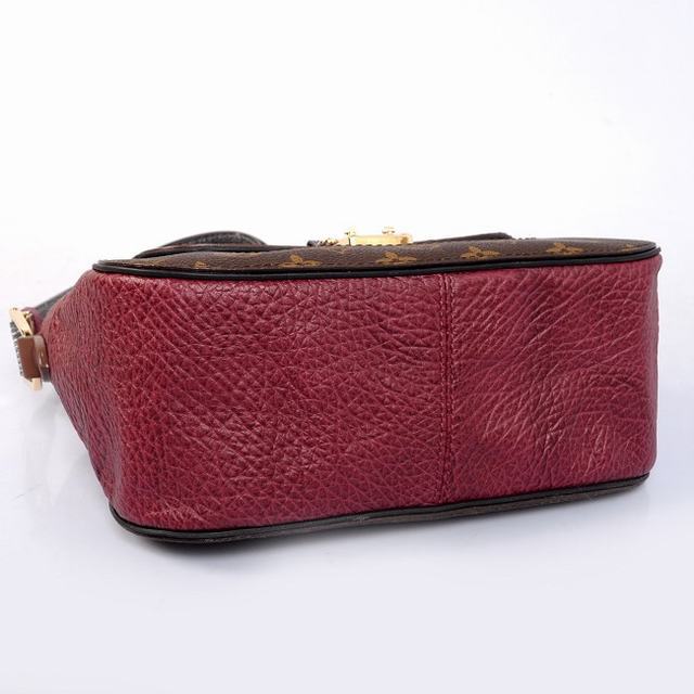 Louis Vuitton Precious Leather Majestueux Bag N91280 Red