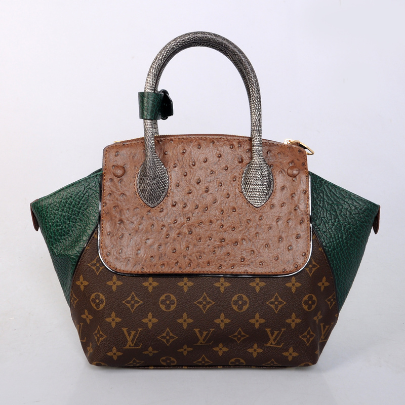 Louis Vuitton Precious Leather Majestueux Tote PM N91278 Green