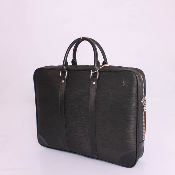 Louis Vuitton Taiga Leather Briefcase M32201 Black