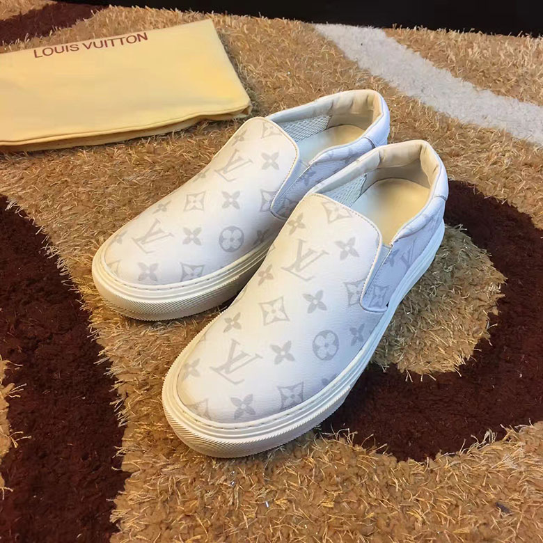 Louis Vuitton Trocadero Slip On Monogram Eclipse