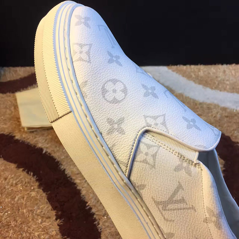 Louis Vuitton Trocadero Slip On Monogram Eclipse