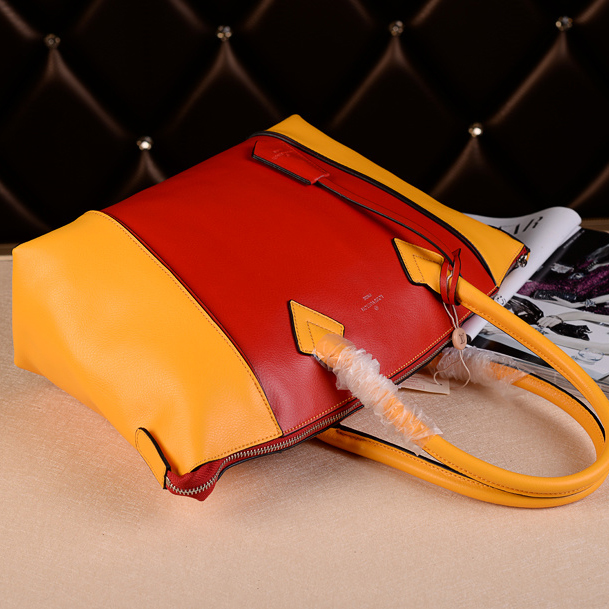 Louis Vuitton Veau Cachemire LOCKIT M96488 Red&Yellow