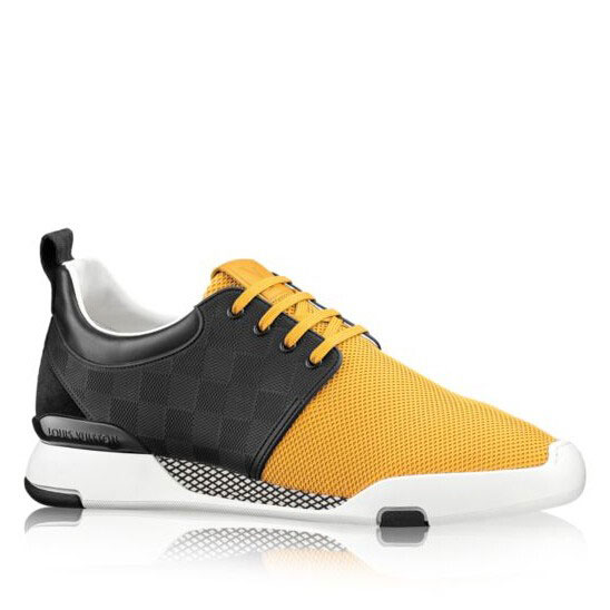 Louis Vuitton Yellow Fastlane Sneaker