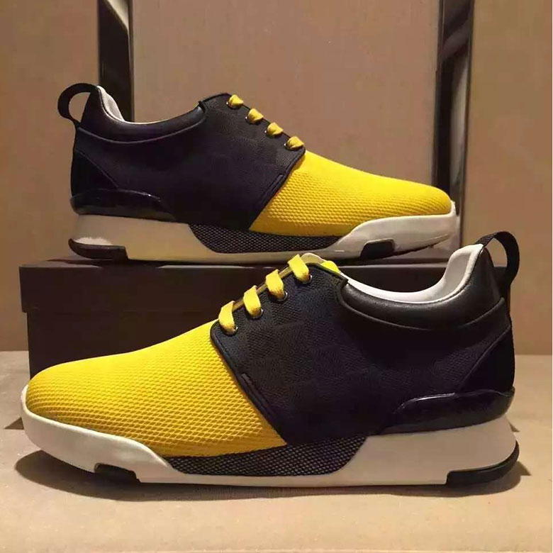 Louis Vuitton Yellow Fastlane Sneaker