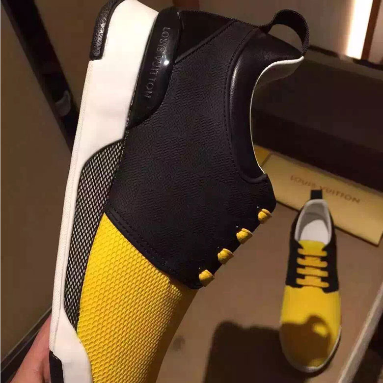 Louis Vuitton Yellow Fastlane Sneaker