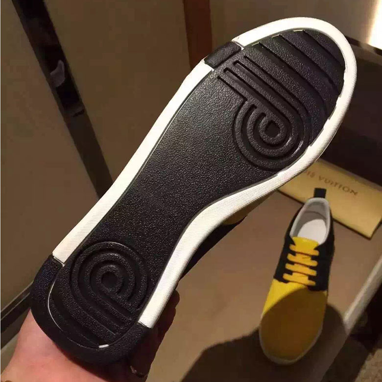 Louis Vuitton Yellow Fastlane Sneaker