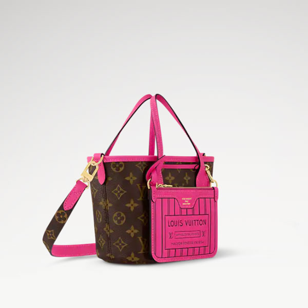 Louis vuitton Neverfull Bandouliere Inside Out BB