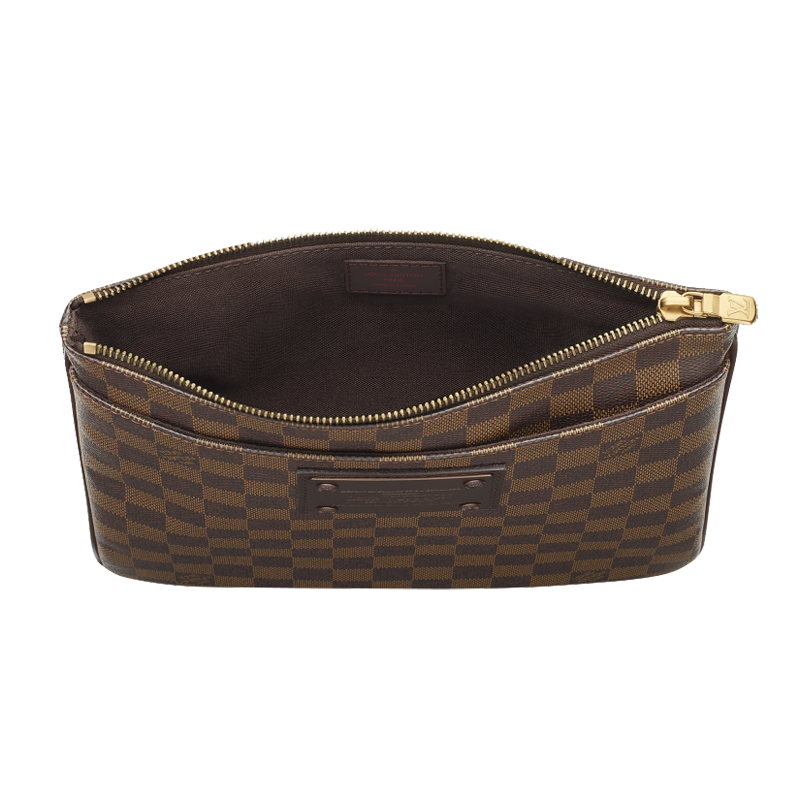 Louis vuitton Pochette Plate Brooklyn DAMIER EBENE N41100