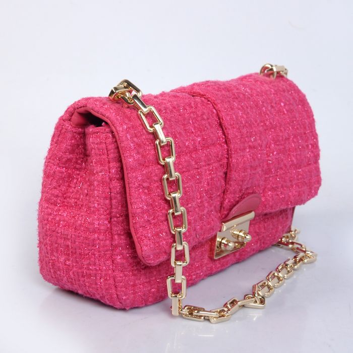 MISS DIOR Bag Nubuck Fabric D6347 Rose