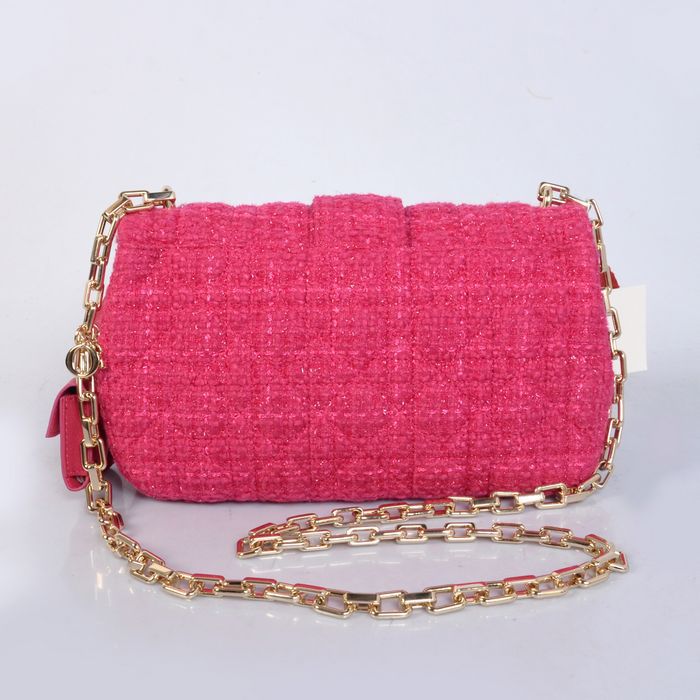 MISS DIOR Bag Nubuck Fabric D6347 Rose