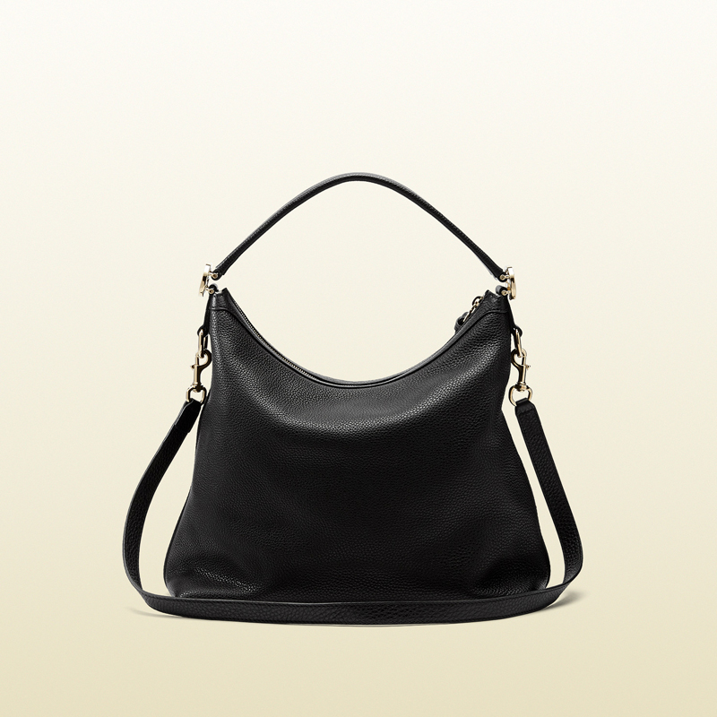 Miss GG leather hobo