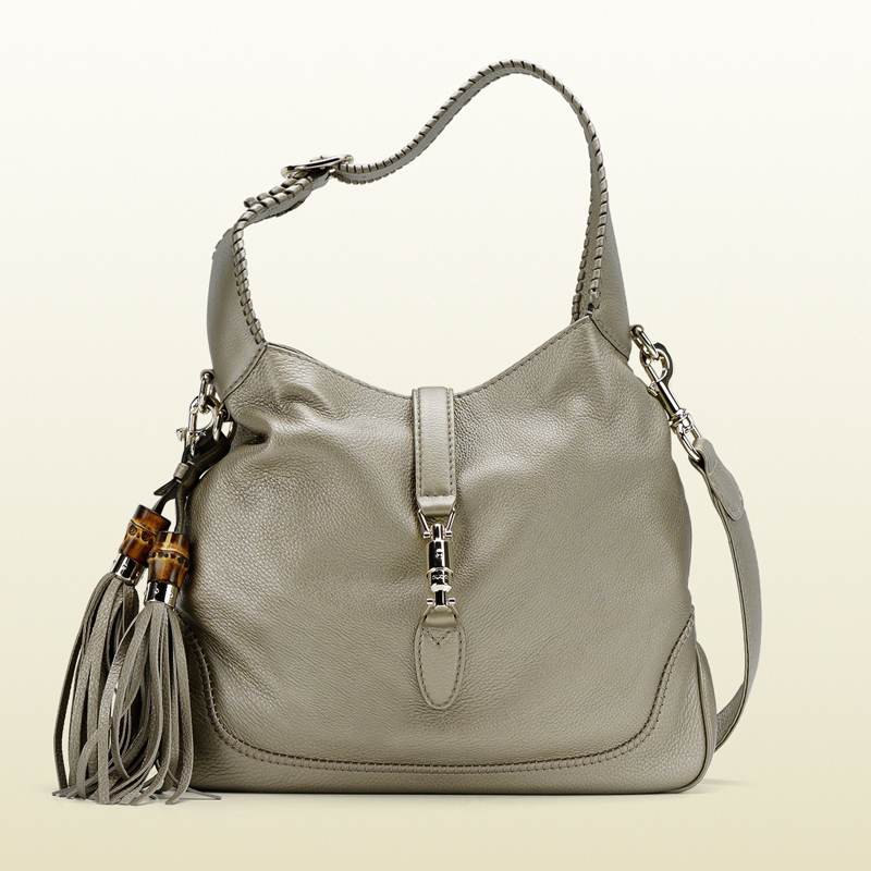 New jackie leather shoulder bag