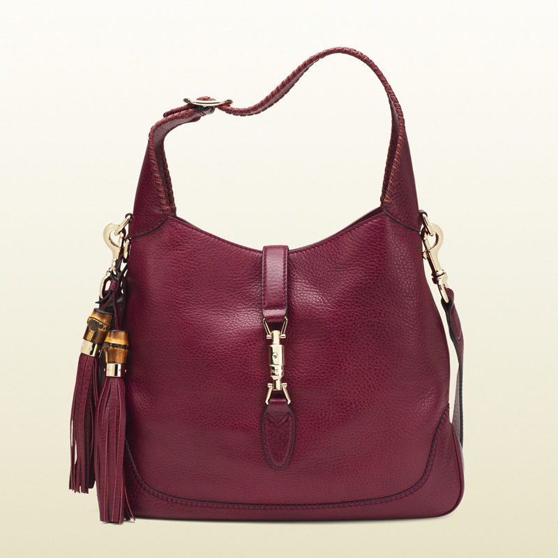 New jackie leather shoulder bag