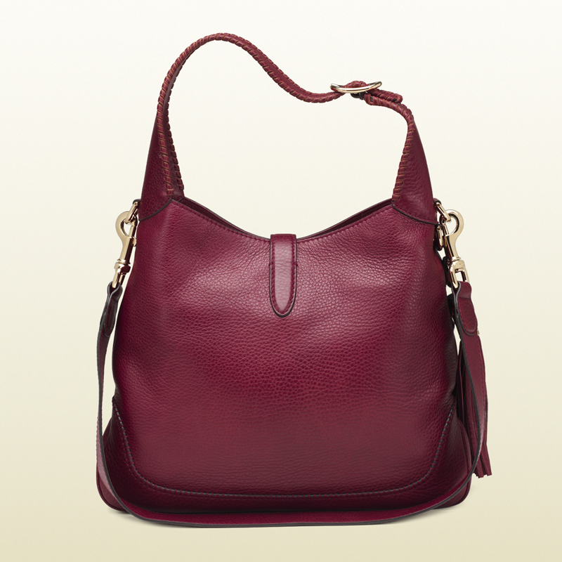 New jackie leather shoulder bag