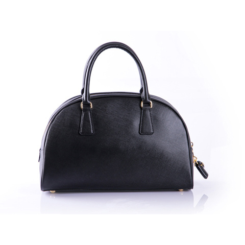 PRADA Saffiano Leather Tote Bag BL0852 in Black