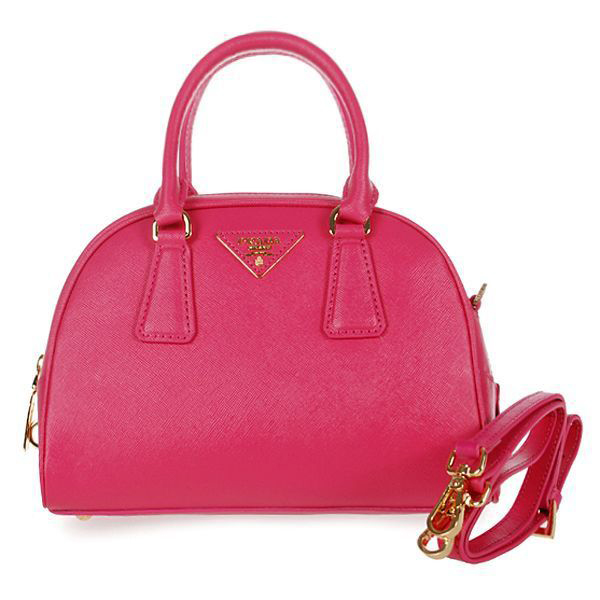 PRADA Saffiano Leather Two Handle Bag BL0854 in Rose