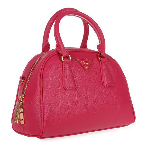 PRADA Saffiano Leather Two Handle Bag BL0854 in Rose