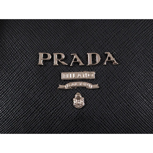 Prada 95510 Men Computer Work bag in Black